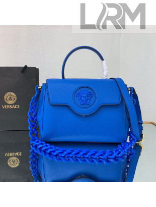 Versace La Medusa Medium Handbag All Sky Blue 2021