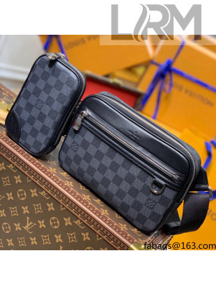 Louis Vuitton SCOTT Messenger Bag in Damier Graphite Canvas N50018 2021