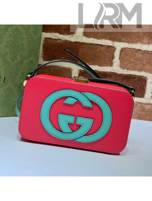Gucci Leather Interlocking G Mini Bag 658230 Pink/Green 2021