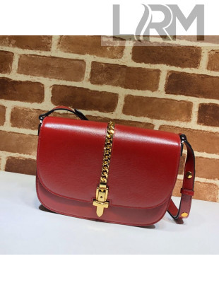 Gucci Sylvie 1969 Vintage Small Shoulder Bag 601067 Red 2020