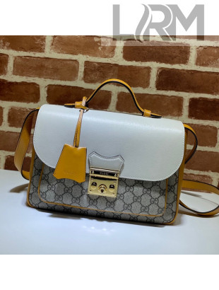 Gucci Padlock Mini Bag ‎658487 White 2021