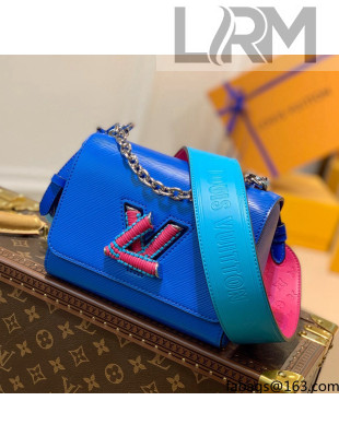 Louis Vuitton Twist PM Bag in Epi Leather M57669 Blue 2021