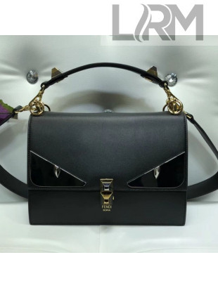 Fendi Bag Bugs Kan I Medium Top Handle Bag Black/Gold 2019