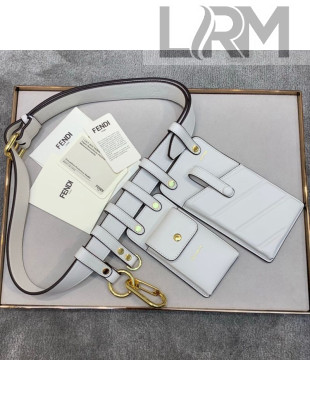Fendi Multi-accessory Pocket Belt Bag White 2019