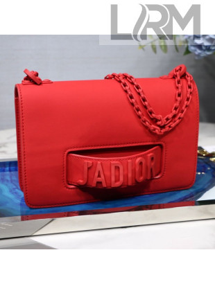 Dior J'Adior Ultra Matte Flap Bag Red 2019