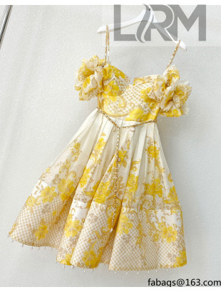 Women Linen & Silk Dress WD40117 2022