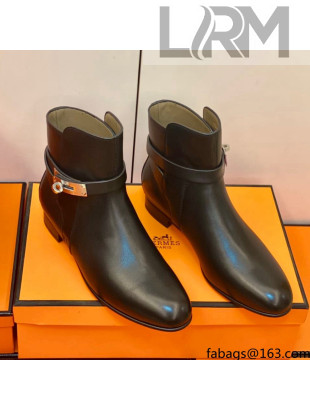 Hermes Neo Ankle Boot Black 2021 Top Quality (Pure Handmade)