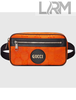 Gucci GG Nylon Off The Grid Belt Bag 631341 Orange 2020