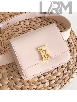 Burberry Leather TB Buckle Belt Bag Light Pink 2019