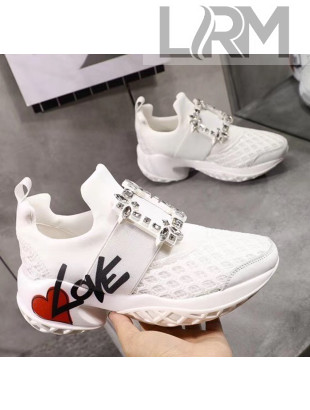 Roger Vivier Viv' Run Lovely Sneakers White 2020