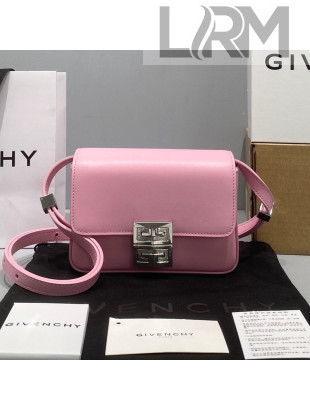 Givenchy Small 4G Bag in Smooth Box Leather Baby Pink 2021