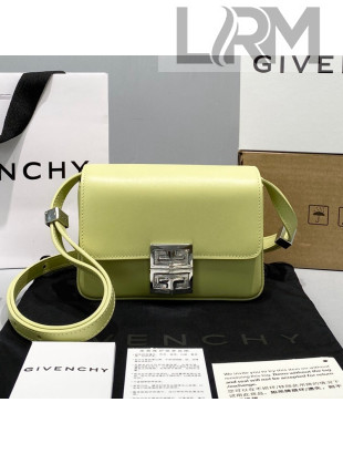 Givenchy Small 4G Bag in Smooth Box Leather Avocado green 2021