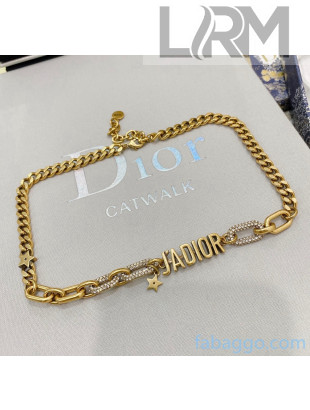 Dior JADIOR Necklace with Crystal DN01 2021
