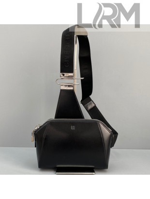 Givenchy Antigona Crossbody bag in Box Leather Black/Silver 2021