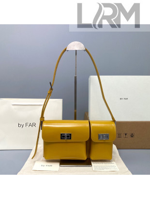 By Far Billy Semi Patent Leather Shoulder Bag Cornsilk Yellow 2021 