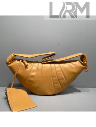Lemaire Nappa Leather Large Croissant Bag Apricot 2021