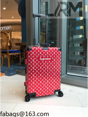 Louis Vuitton x Supremer x Rimowa Luggage 20/26 inches Red 2021