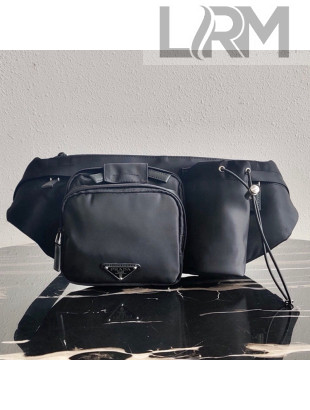 Prada Nylon Belt Bag VA0056 Black 2021