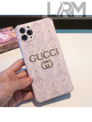 Gucci Embroidered iPhone Case White 2021