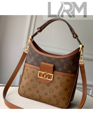 Louis Vuitton Hobo Dauphine PM Shoulder Bag M45194 Monogram Canvas/Brown 2020