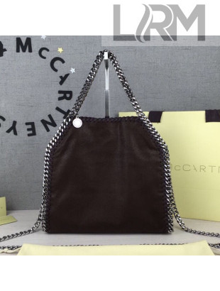 Stella McCartney Falabella Mini Tote Bag Dark Brown/Silver 2020