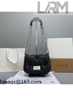 Maison Margiela Glam Slam Mini Flap Bag Black/Silver 2021