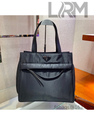 Prada Re-Nylon Tote Bag 1BC318 Black 2022