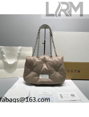 Maison Margiela Glam Slam Medium Flap Bag Dove Grey 2021