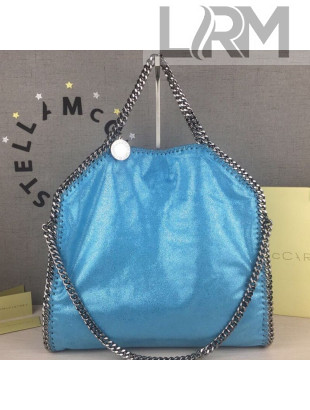 Stella McCartney Falabella Fold Over Tote Bag Blue 2020
