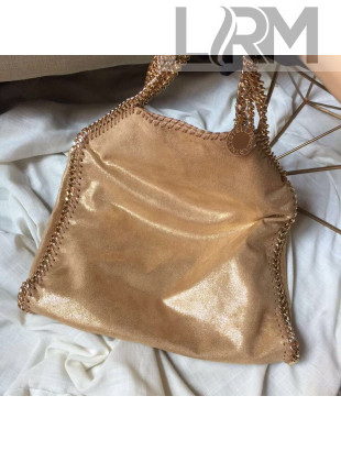 Stella McCartney Falabella Fold Over Tote Bag All Gold 2020