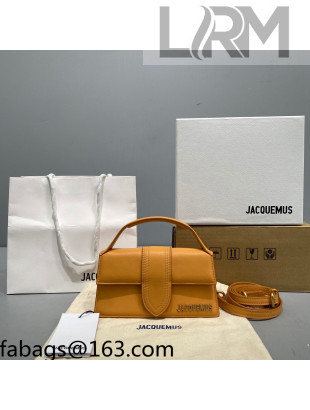 Jacquemus Le Bambino Leather Small Crossbody Bag Beige 2021
