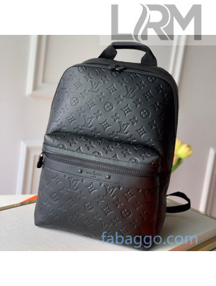 Louis Vuitton Men's Sprinter Backpack in Monogram Embossed Leather M44727 Black 2020