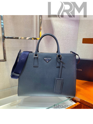 Prada Saffiano Leather Prada Galleria Bag 2VG061 Blue 2022