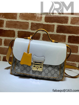 Gucci Padlock Small Shoulder Bag 644527 White 2021