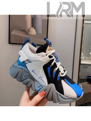 Versace Squalo Sneakers Blue/Black/White 05 2021