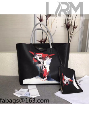 Givenchy Black Calfskin Tote Bag 38cm 8841 16
