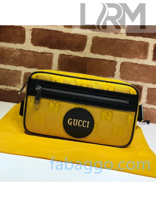 Gucci GG Nylon Off The Grid Belt Bag 631341 Yellow 2020
