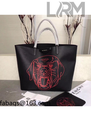 Givenchy Black Calfskin Tote Bag 38cm 8841 22