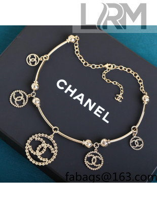 Chanel CC Collar Necklace 2021 18