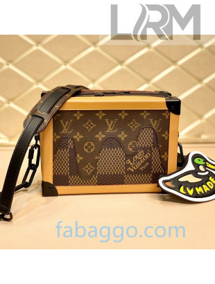Louis Vuitton Men's Amazone Soft Trunk Messenger Bag in Giant Damier Ebene Canvas N40381 2020