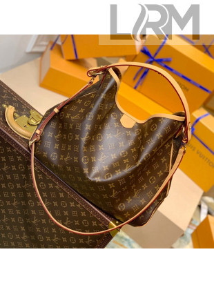 Louis Vuitton Graceful MM Monogram Canvas Hobo Bag M40353 Apricot 2021