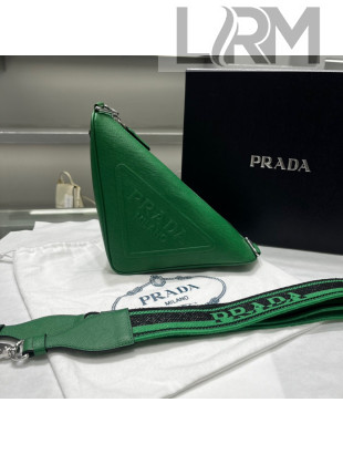 Prada Saffiano Triangle Bag 2VH155 Green 2022