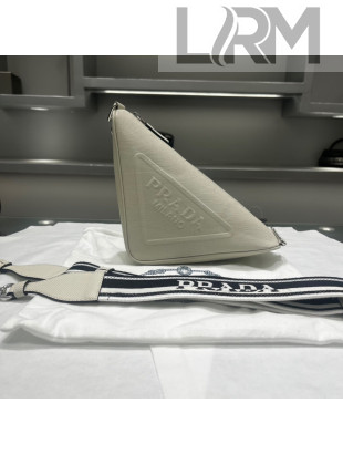 Prada Saffiano Triangle Bag 2VH155 White 2022