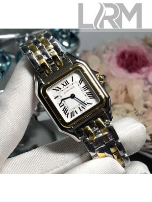 Cartier Medium Panthère de Cartier Watch Silver/Gold 2020