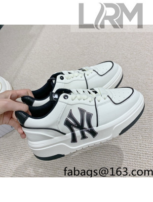 MLB Chunky Liner Leather NY Snekers White/Black 2022