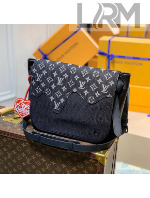 Louis Vuitton Men's Monogram Besace Tokyo Messenger Bag M45971 Black 2021 