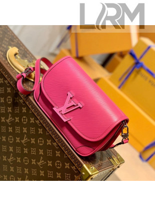 Louis Vuitton Buci Crossbody Bag in Epi Leather M59460 Dragon Fruit Pink 2022
