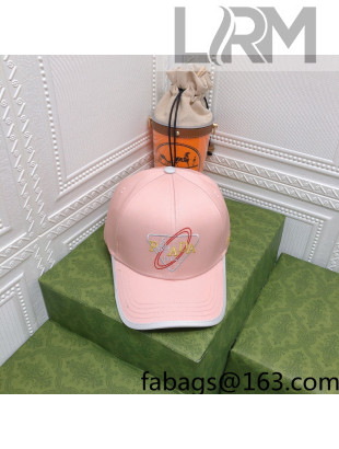 Prada Baseball Hat Pink 2022 0310135