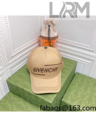 Givenchy Baseball Hat Beige 2022 0310137