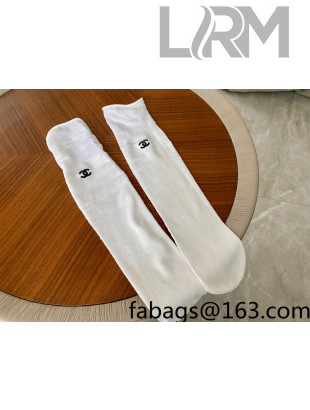 Chanel Socks White 2022 040179
